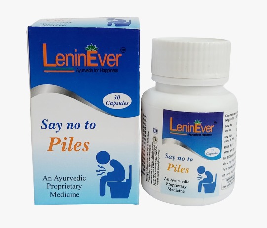 LeninEver Say no to Piles Capsules 30