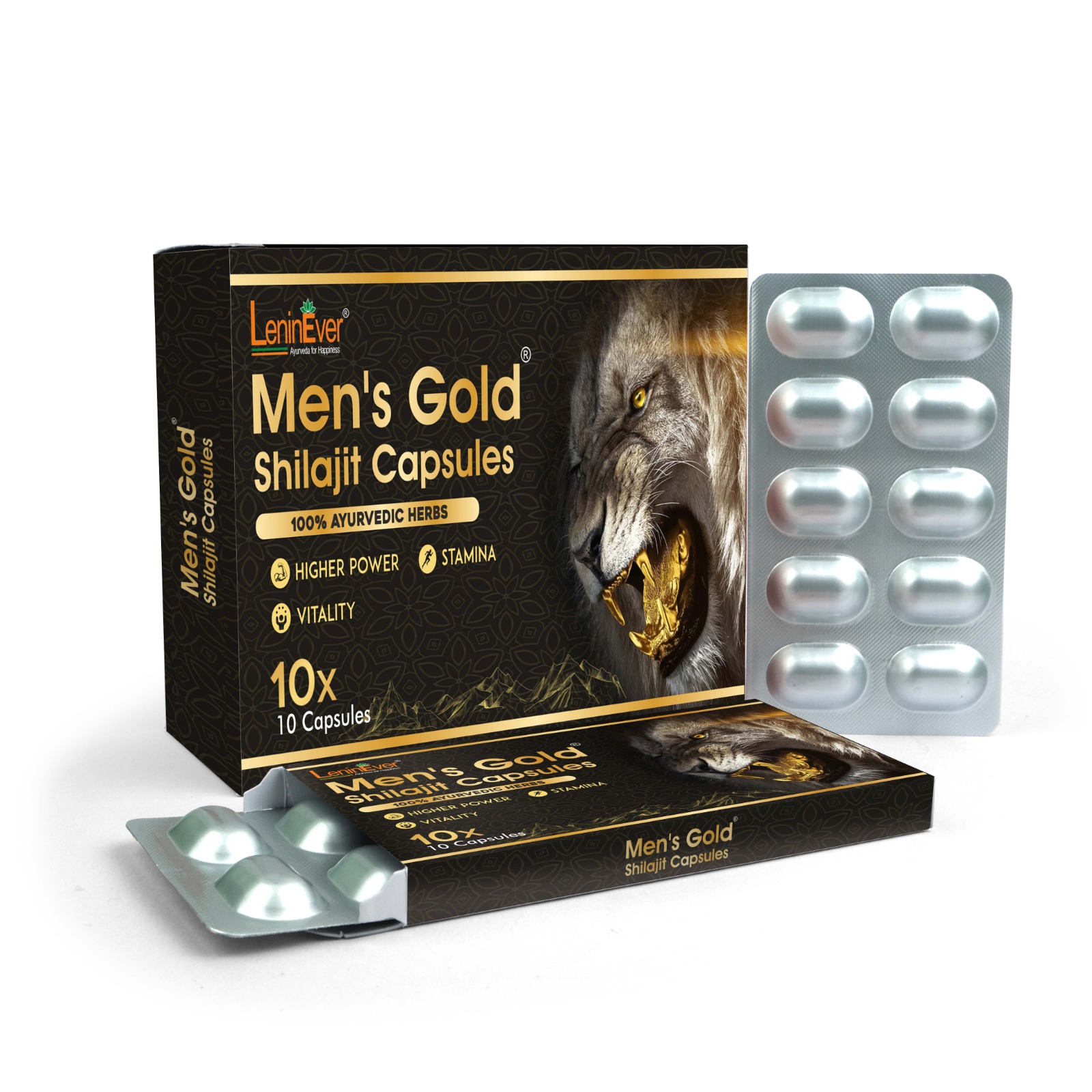Men’s Gold Shilajit Capsules 10