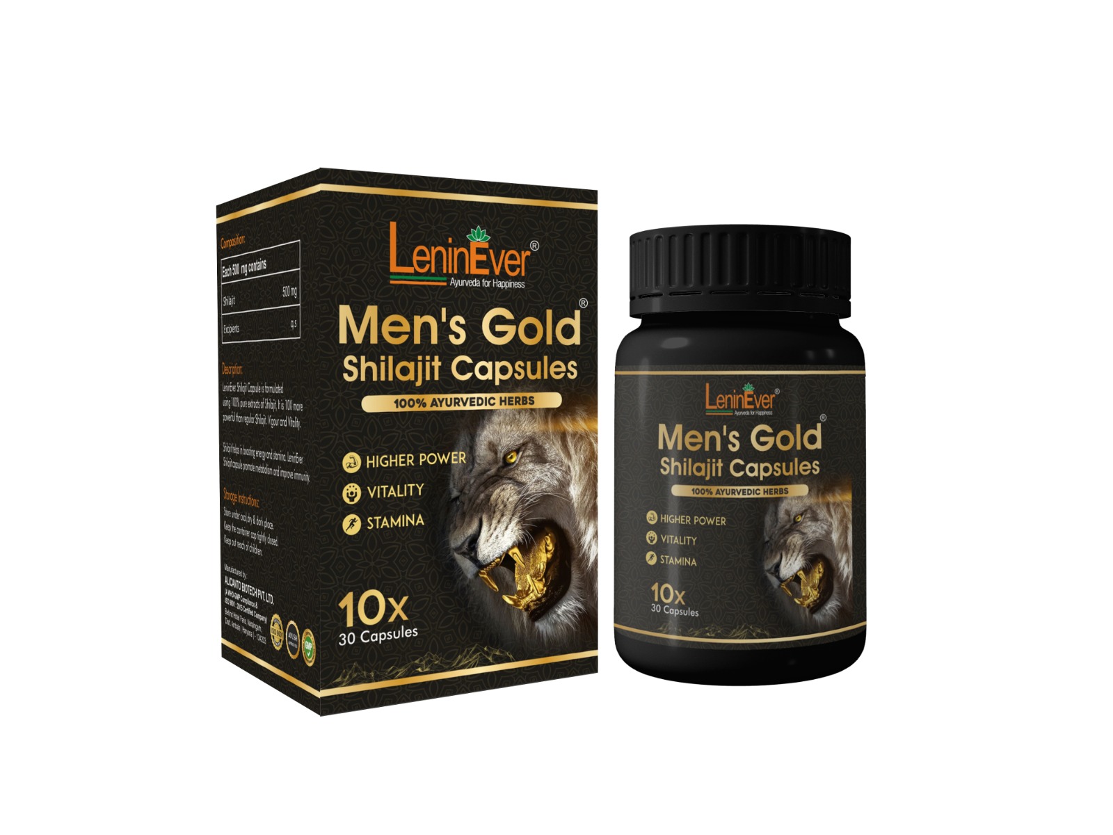 Men’s Gold Shilajit Capsules 30