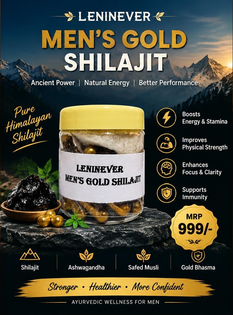 Men’s Gold Shilajit Capsules 60