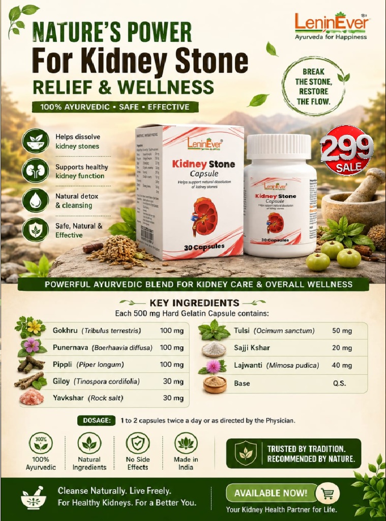 Kidney Stone Capsules 30